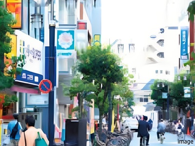 駅前商店街｜ザ・パークハウス千歳烏山グローリオ